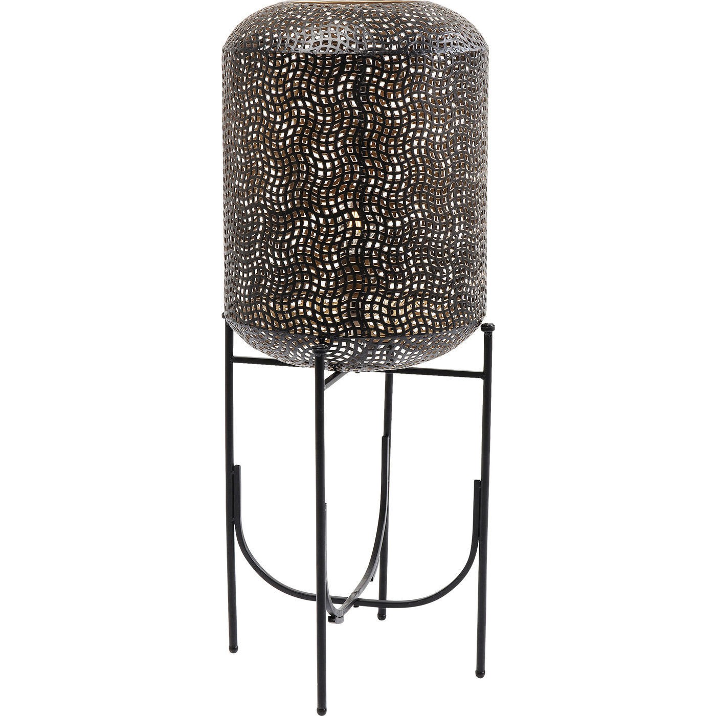 Lampadaire oriental en acier H92