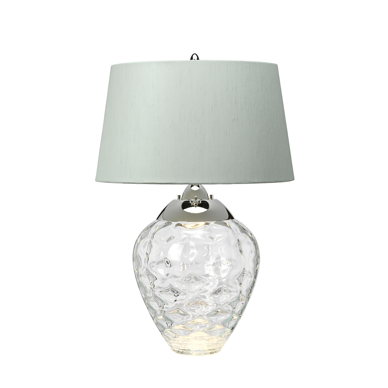 Lampe de table en verre soufflé- Clair H: 71cm