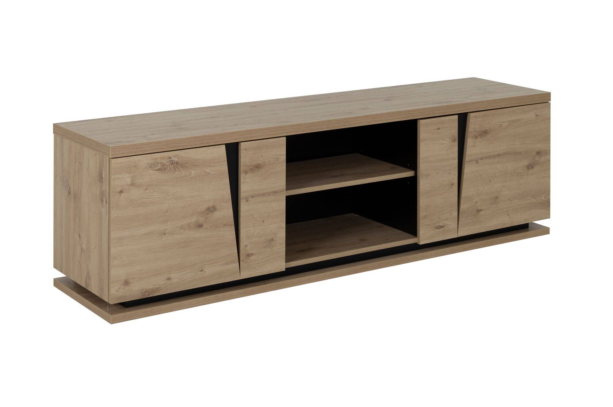 Meuble TV effet bois