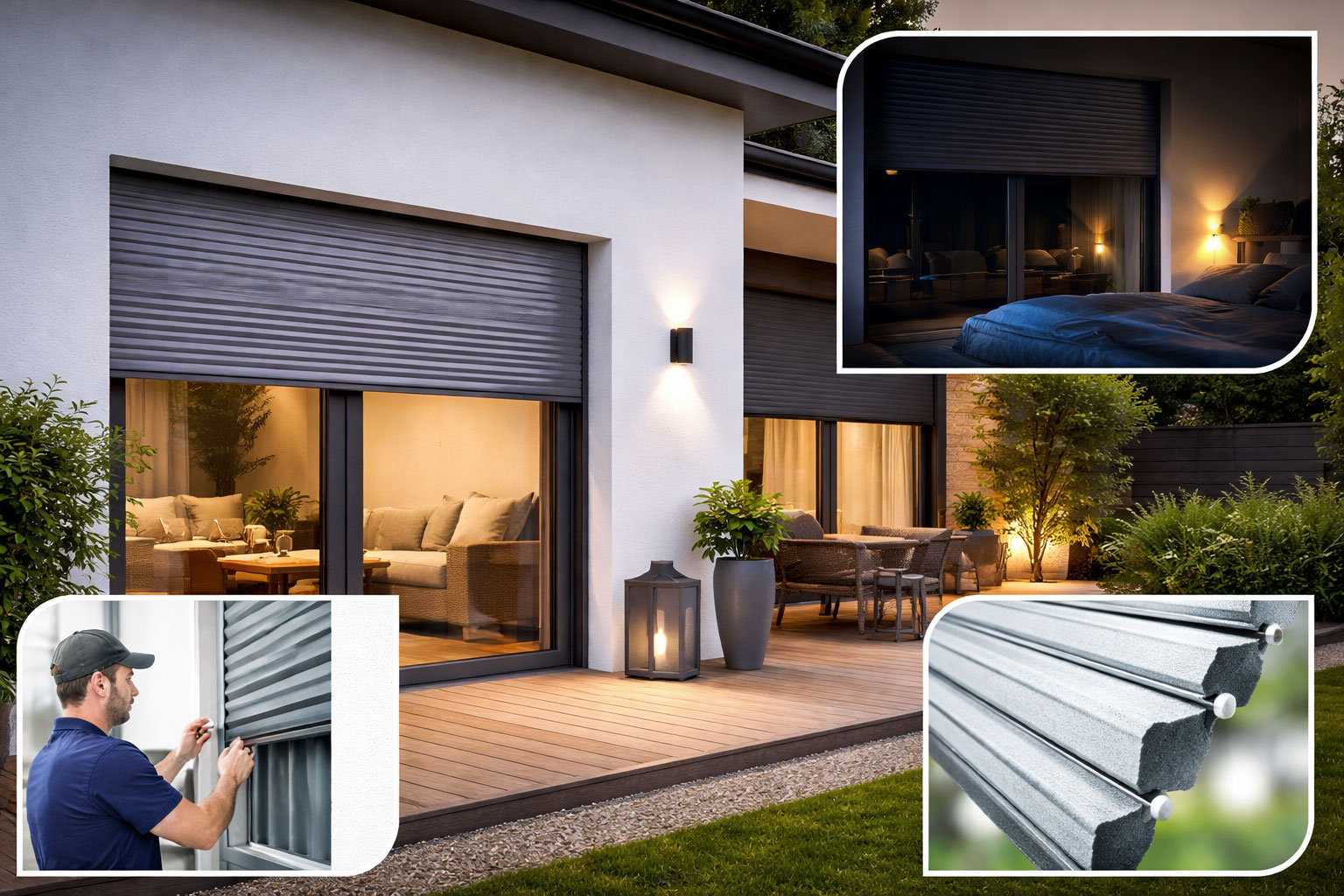 Volet roulant occultant : confort et isolation optimale